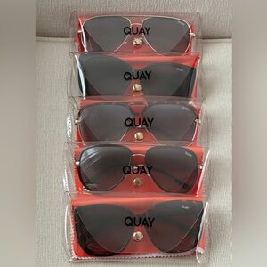 Quay Oversized Polarized Sunglasses Bundle